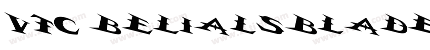 VTC BelialsBladeItaI字体转换